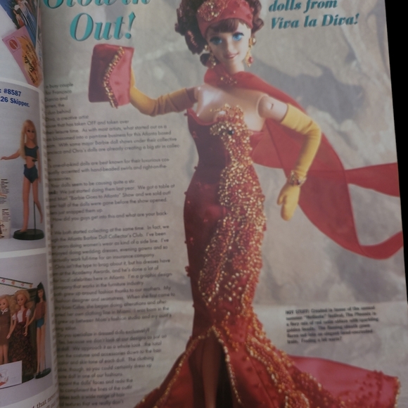 Barbie Bazaar Magazine - December 1997 Edition - Picture 3 of 4